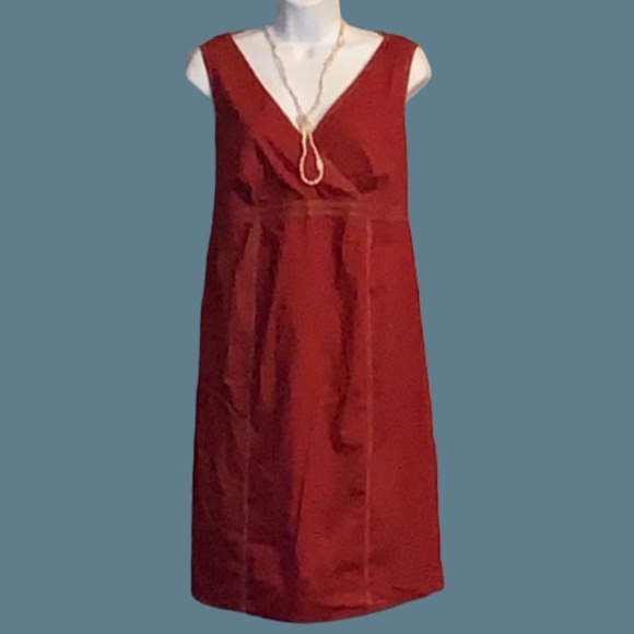 Motherhood Maternity, Small,  Sleeveless Red Dress - Picture 1 of 13